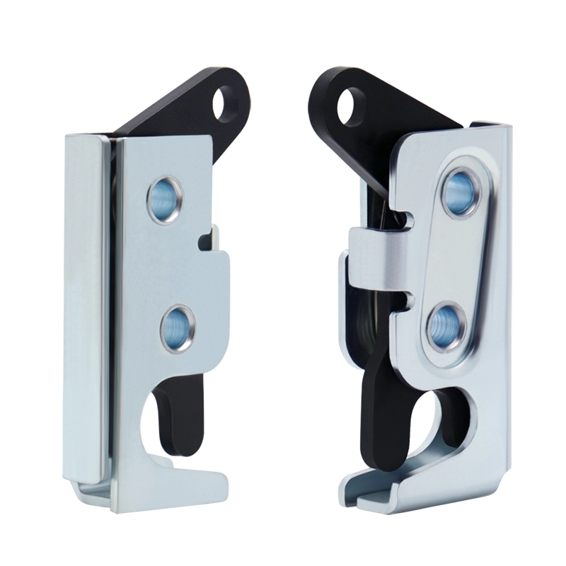 Heavy duty equipment Rotary Latches 2 Stage Door panel Metal Concealed Rotary Latch With Impact Closing Lock Factory