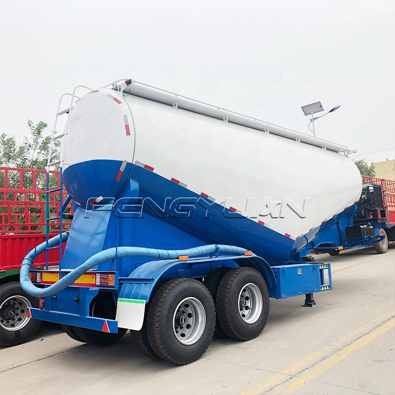 3 Axles Fly Ash V Types Cement Powder Tankers
