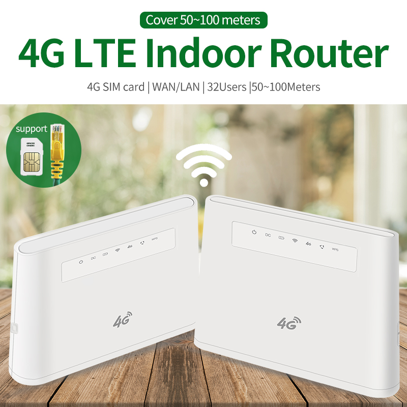 Indoor high range 4G LTE wireless router