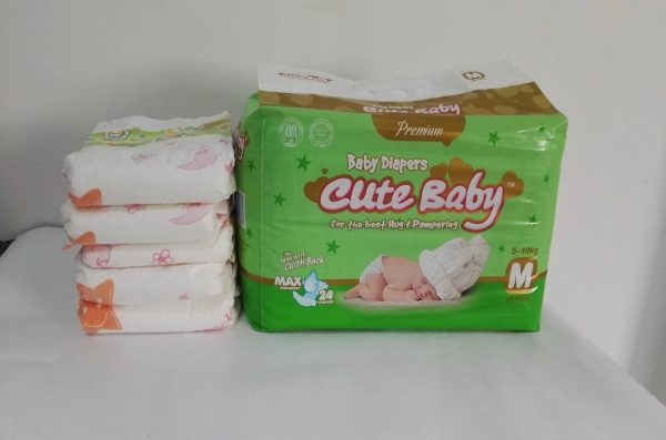 Best Selling Breathable Clothlike Backsheet Baby Diapers