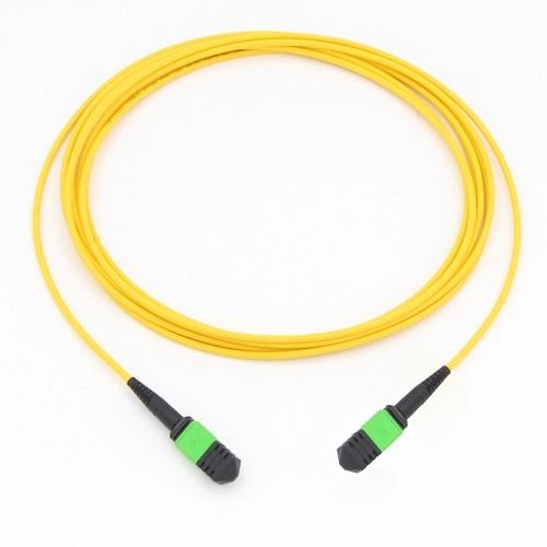 12 Fiber MPO(Male)-MPO(Male) 9/125 Single-mode Fiber Optic Cable