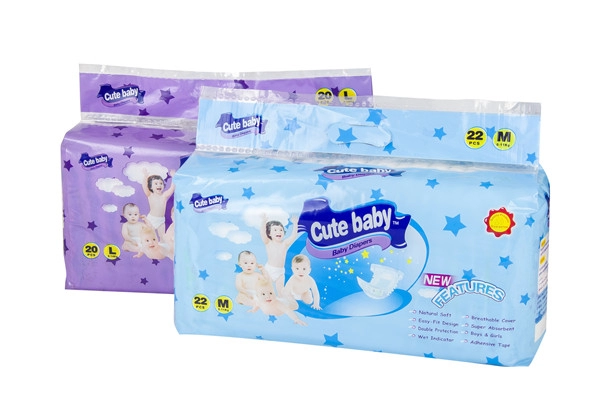 Economy Disposable Super Soft Cotton Baby Diapers