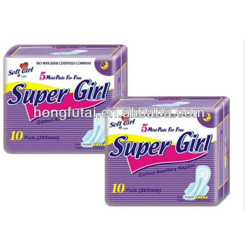 Anion Ladies Pads for Super Care with Good Absorbency