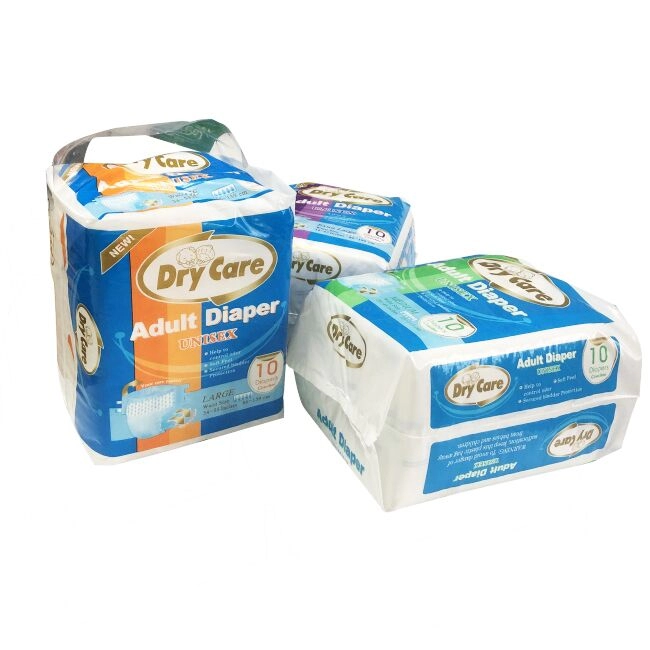 Dry surface non woven fabric disposable adult diapers