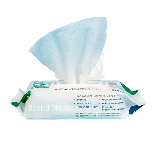 Top Quality Unscented OEM Brand Package Design Wet Wipes