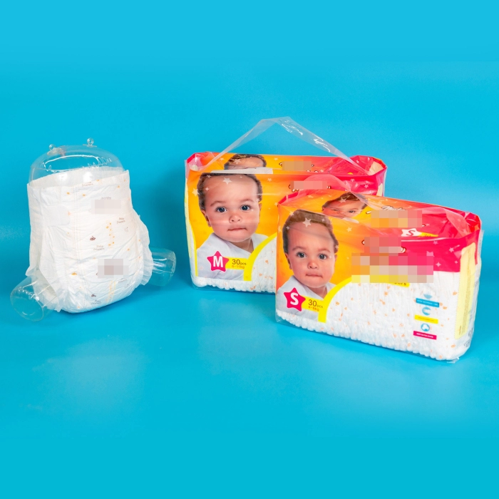 Cuttomized brand A grade baby diapers in bulk