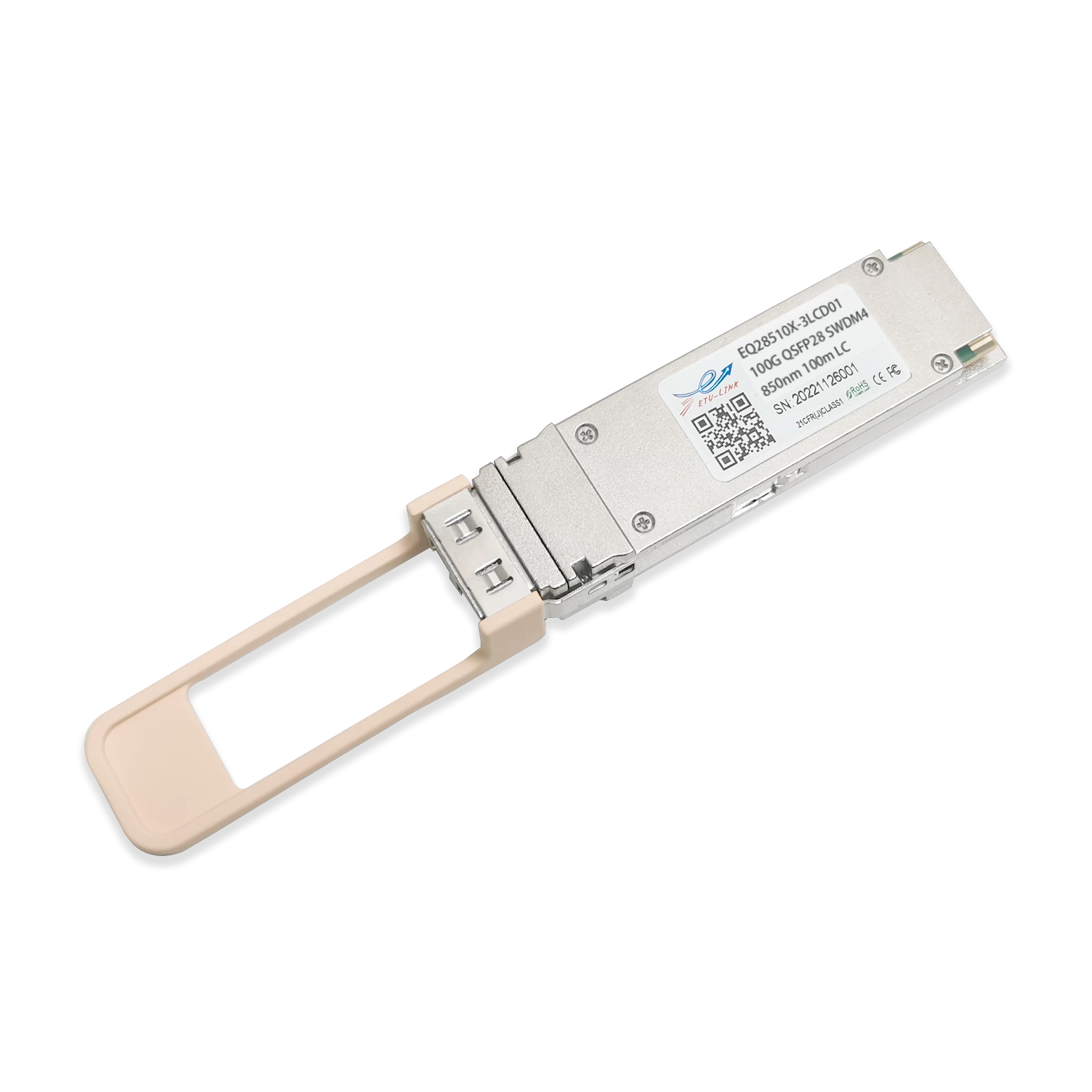 100G QSFP28 SWDM4 100m LC Optical Transceiver