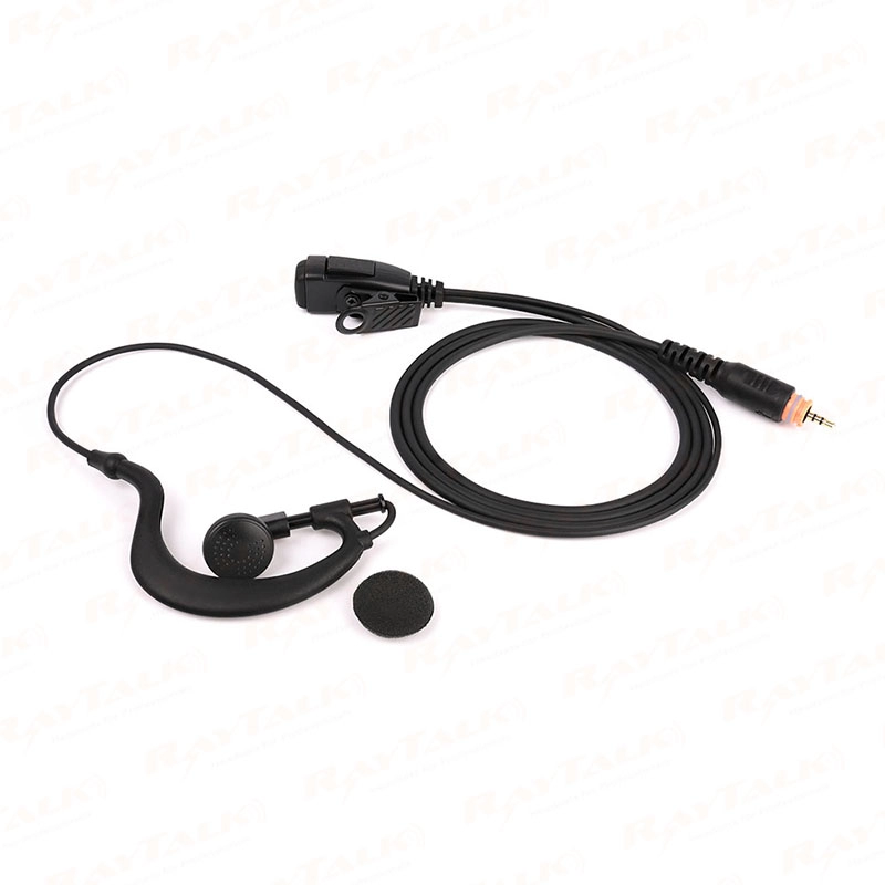 EM-2027 G-Hook earpiece two way radio communication headphone headset