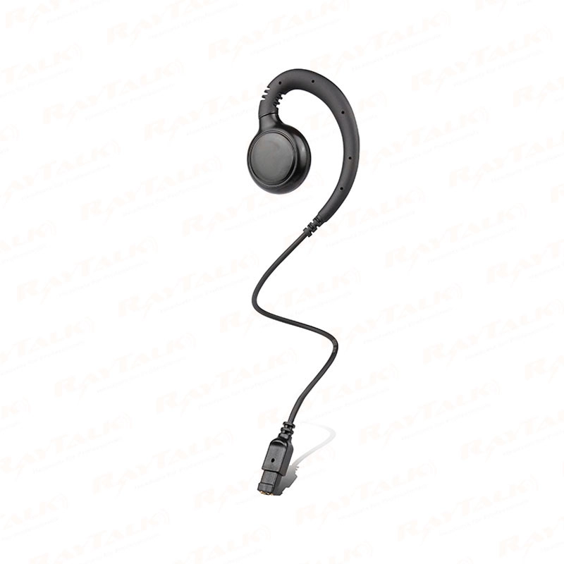 E-33/LOK two way radio C-Shaped Swivel earpiece