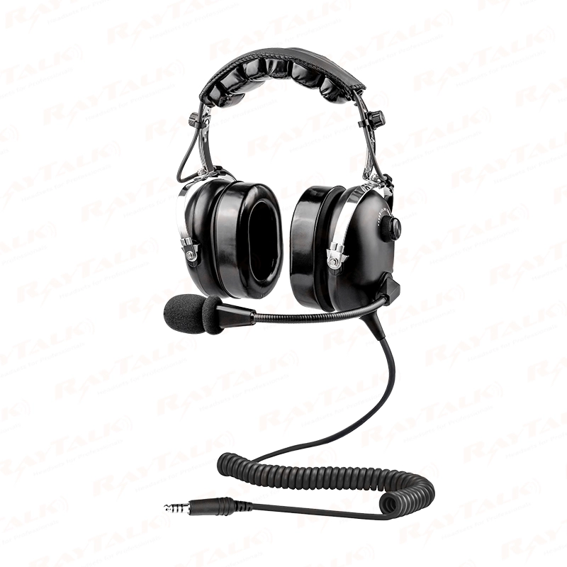 PH-100AH helicopter PNR Noise Canceling Aviation Headset with microphone