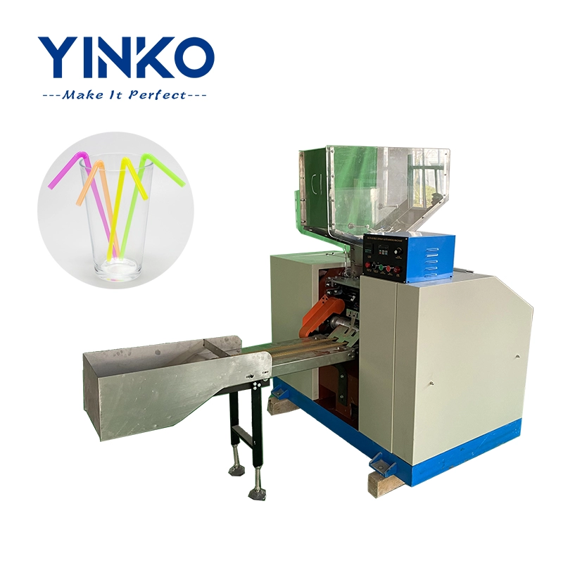 High speed automatic flexible straw bending machine with good price