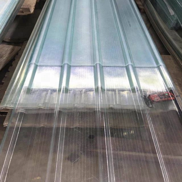 UV resistant FRP PVC transparent roof