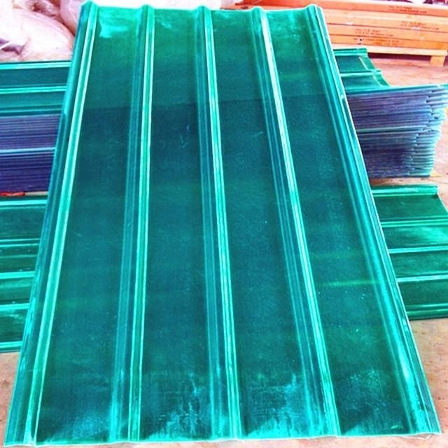UV resistant FRP PVC transparent roof