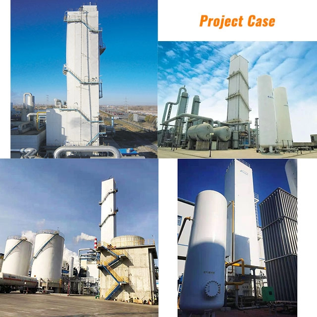 Small Scale Air Separation Plant for Cylinder Filling KDON(Ar)-800/20Y