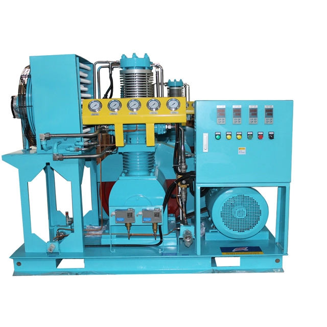 45m3/h 7.5KW 150 bar 300bar Oil Free oxygen booster gas compressor Industrial high pressure gas air compressor