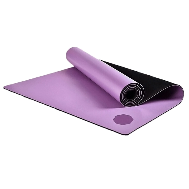Custom LOGO Alignment Line Polyurethane Popular Rubber PU Yoga Mat