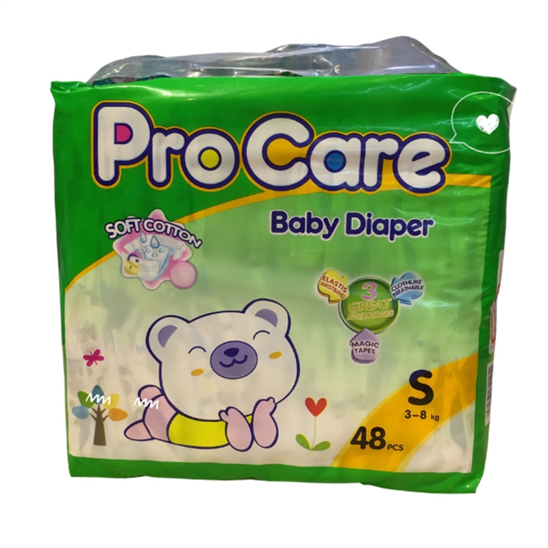 High Quality breathable soft disposable baby diaper