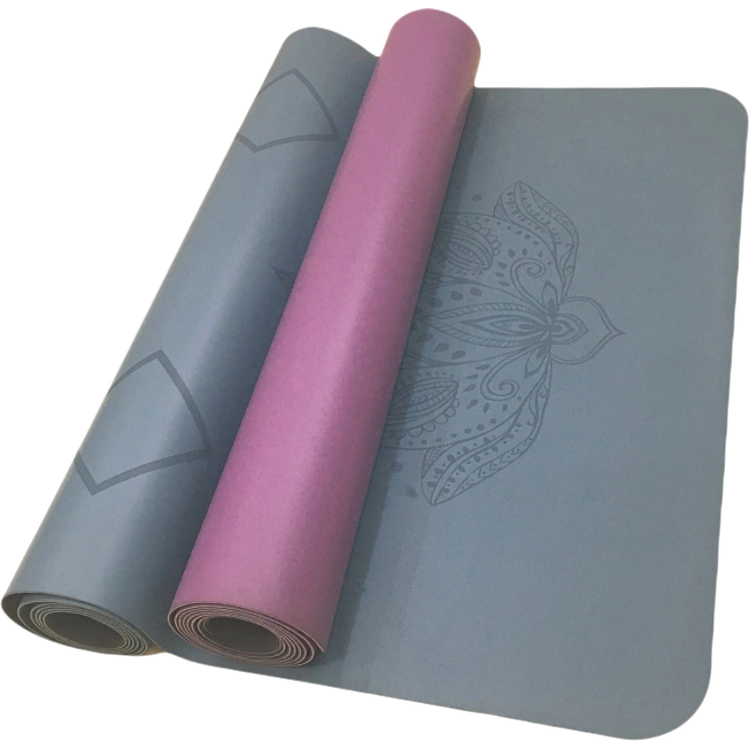 Leather PU Yoga Mat With Highly Non-slip And Elastic Quality