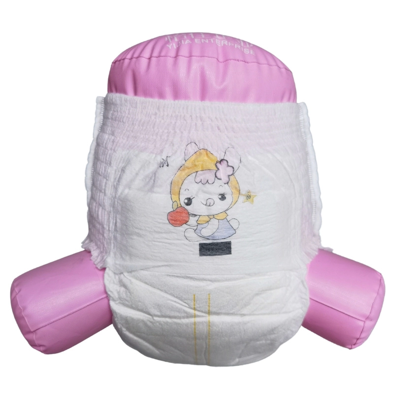 Quanzhou high quality cotton pull baby diaper ups pants oem economic diaper