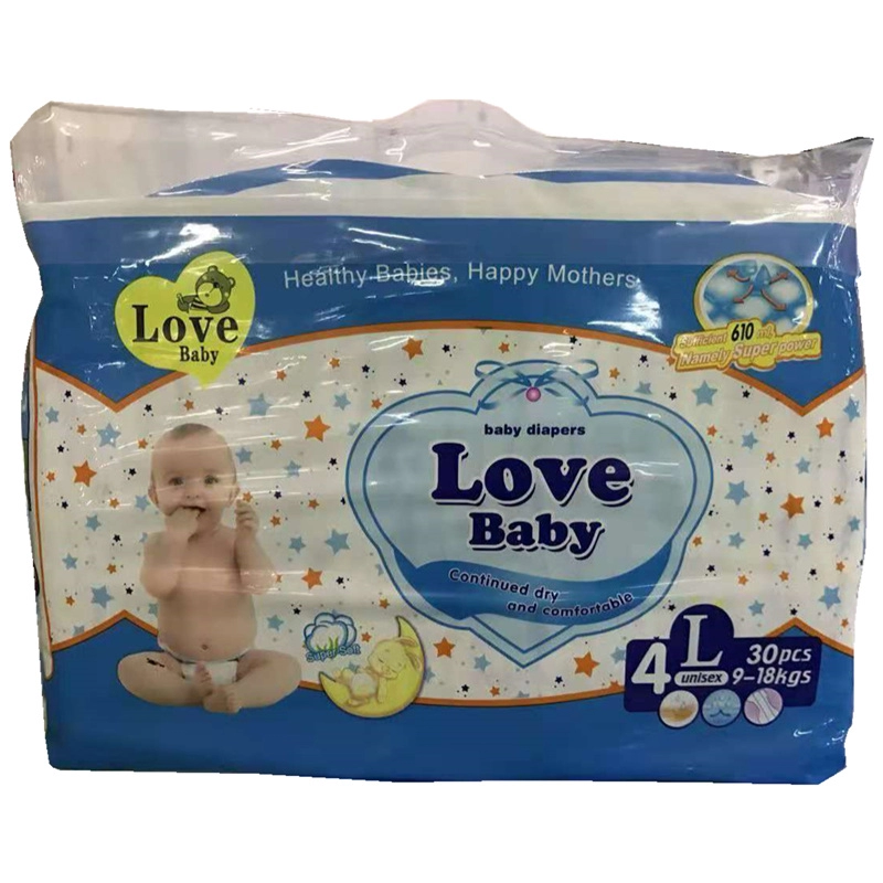 Cheap Wholesale baby diapers a grade nappies disposable baby diaper quanzhou factory