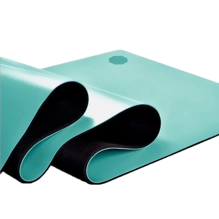 Custom LOGO Alignment Line Polyurethane Popular Rubber PU Yoga Mat