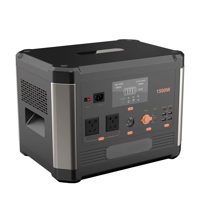 Power Station 1500W Emergency Power Supply for Hiking Camping