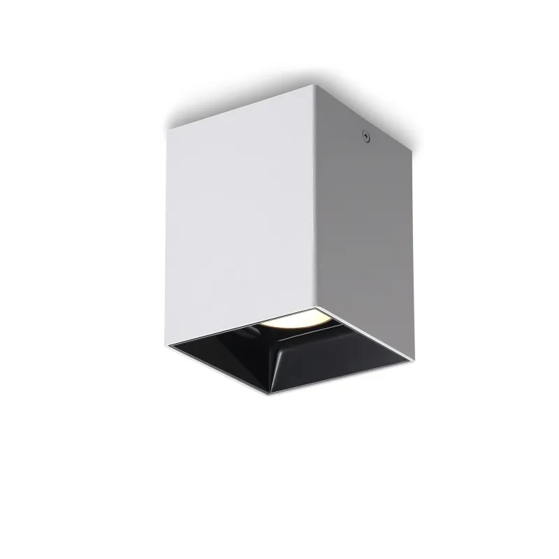 Surface Mounted Downlights Square Type Single /Double/Triple Lamp For Indoor Lighting