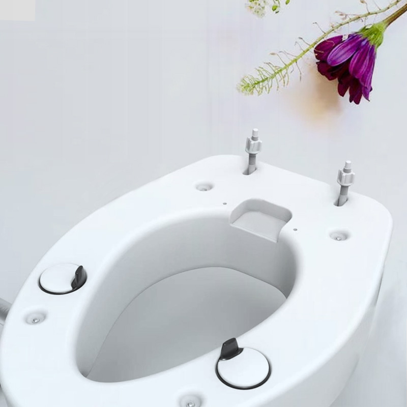 OEM Raised Toilet Seats for Senior with Front Open Seat