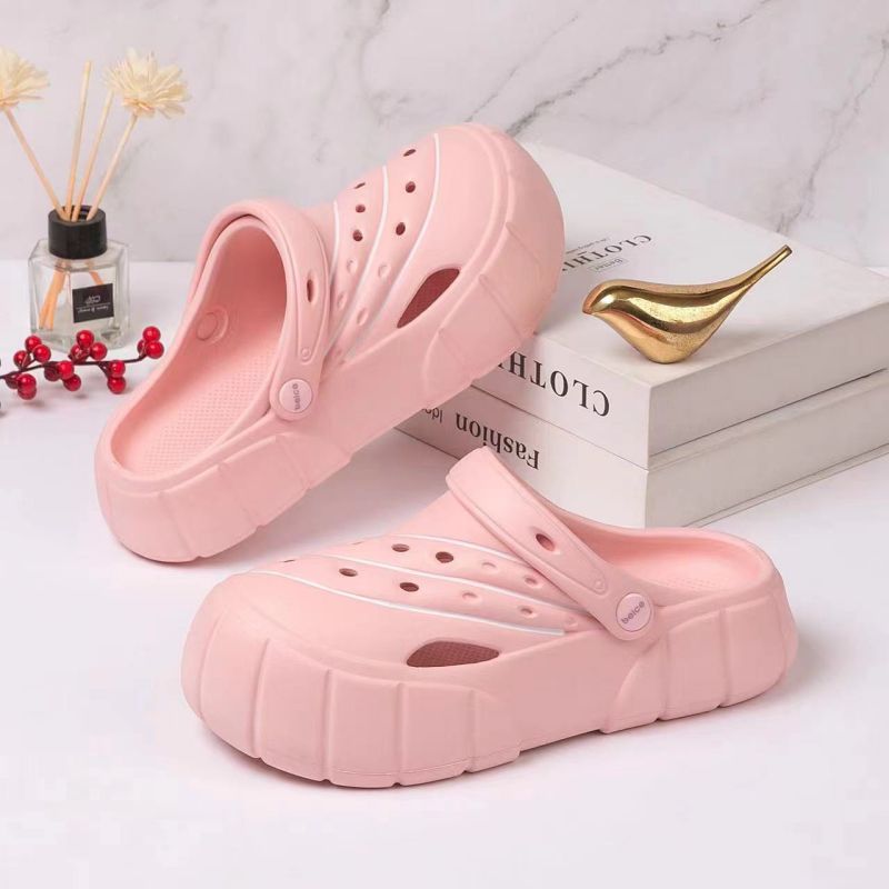 Thick Sole Painted Women Garden Shoes