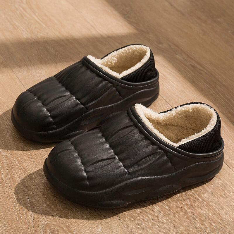 Comfortable Striped Men's And Women's Indoor And Outdoor Cotton Slippers