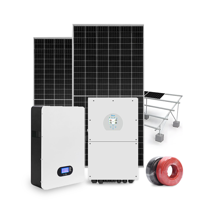 20KW Hybrid Solar System Solar Power Energy Complete System