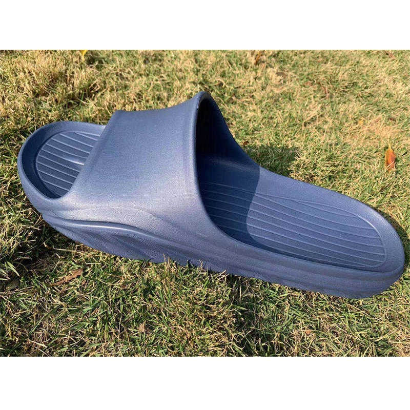 Summer Comfortable Soft Blue Non-Slip PVC Slippers for Men