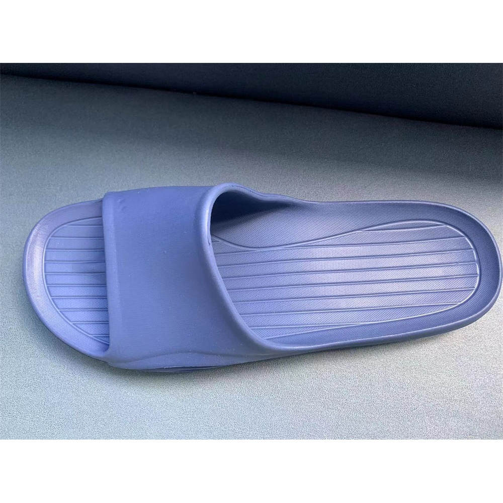 Summer Comfortable Soft Blue Non-Slip PVC Slippers for Men