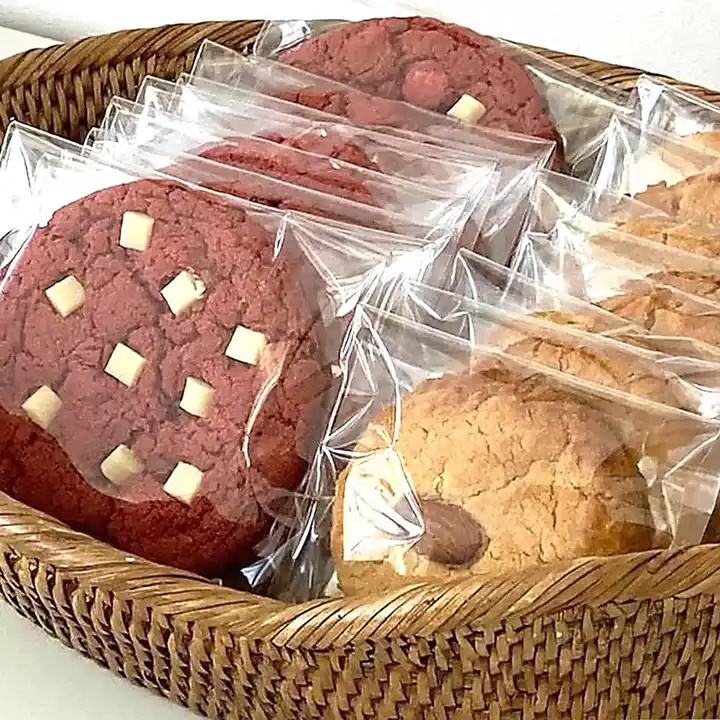 Packaging Drawstring Transparent Bread Opp Plastic Bags