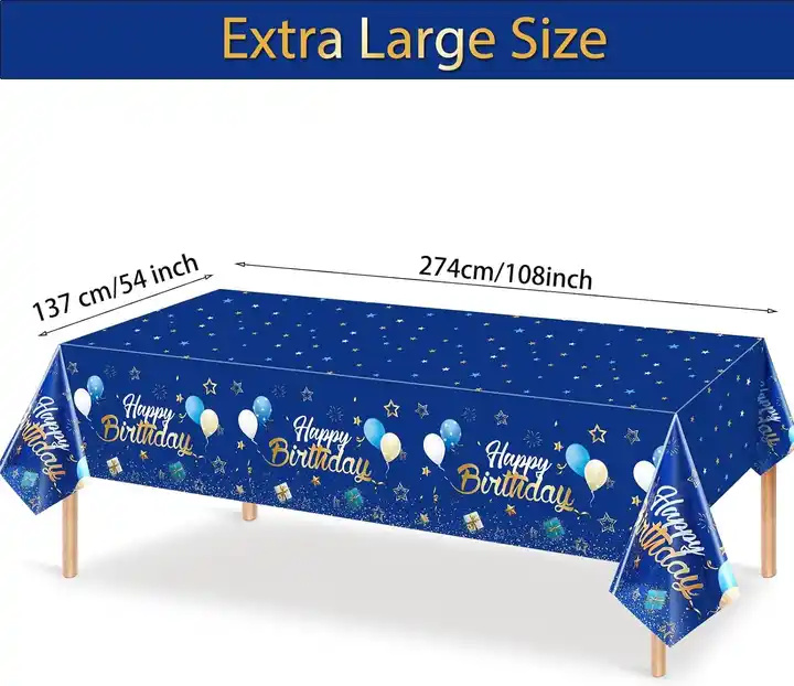Rectangular Plastic Outdoor Table Cover