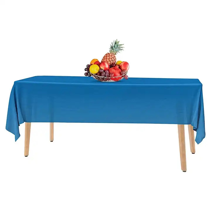 Fashion Design Plastic Disposable Dining Table Cover