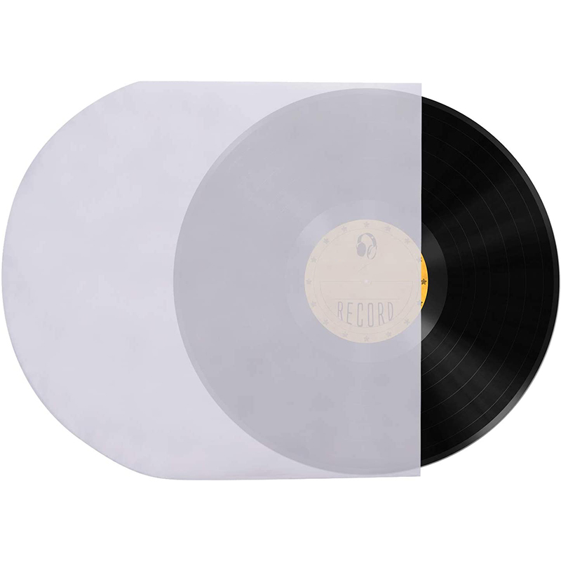 12 Inch Transparent Inner Plastic Record Cover Sleeves