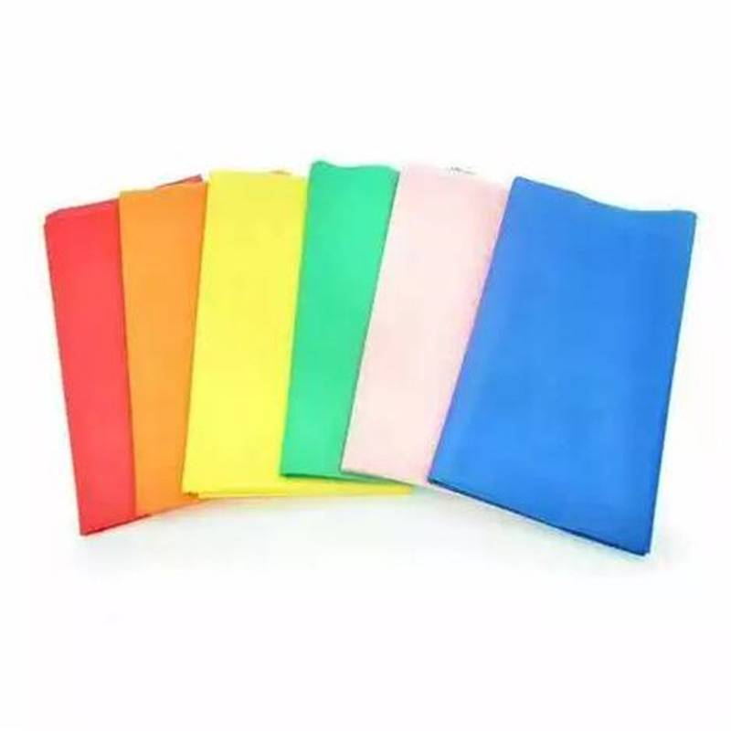 Biodegradable Christmas Colorful Rectangle Disposable Table Cloth Cover