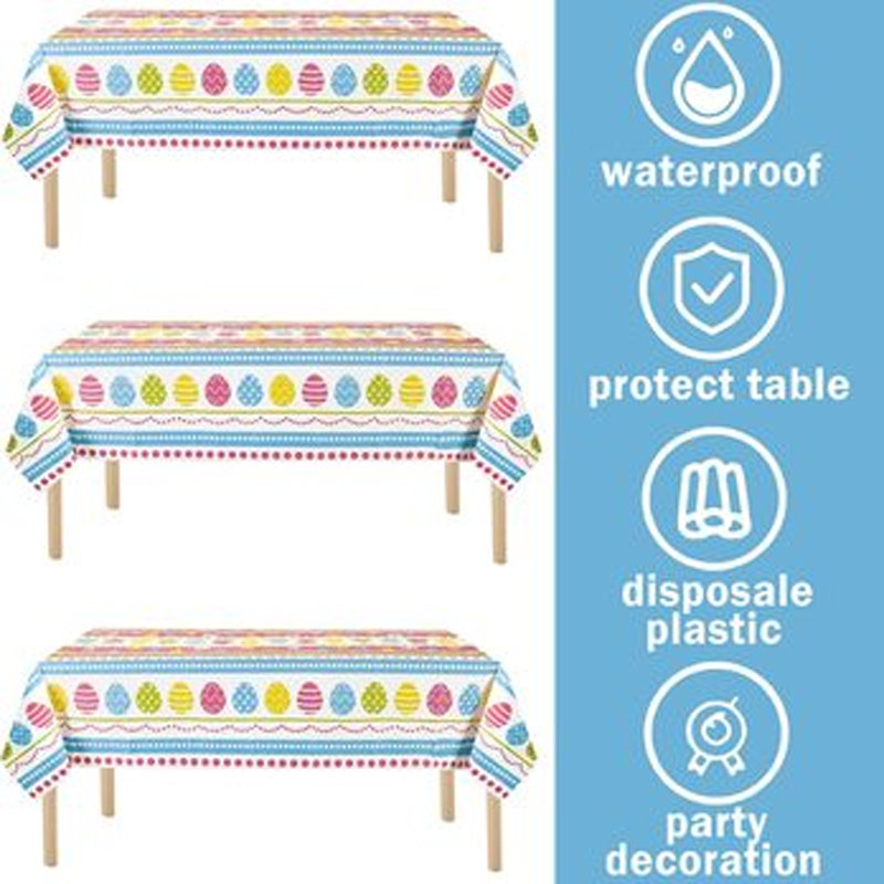 Disposable Rectangle Party Tablecloth 