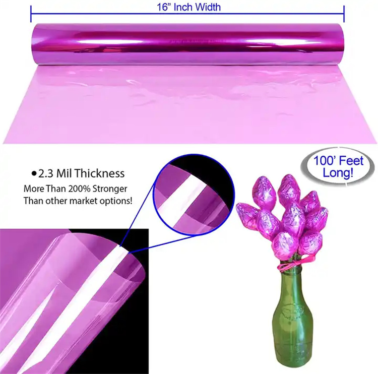 Fashion Plastic Thick Cellophane Wrapping