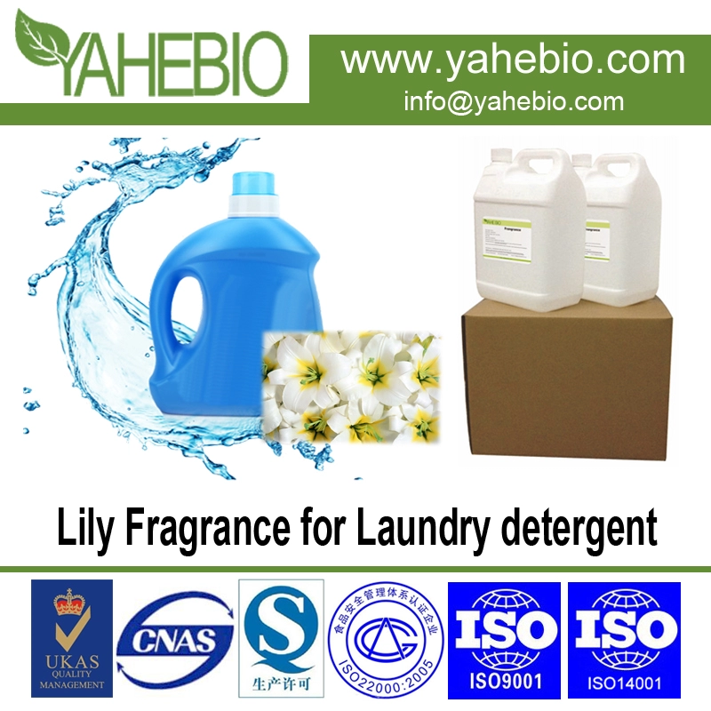Lily fragrance for laundry detergent
