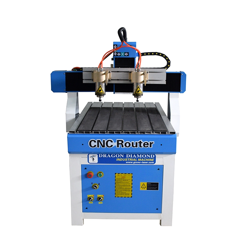 Double Head 3 Axis Cnc Engraver Woodworking Cutter