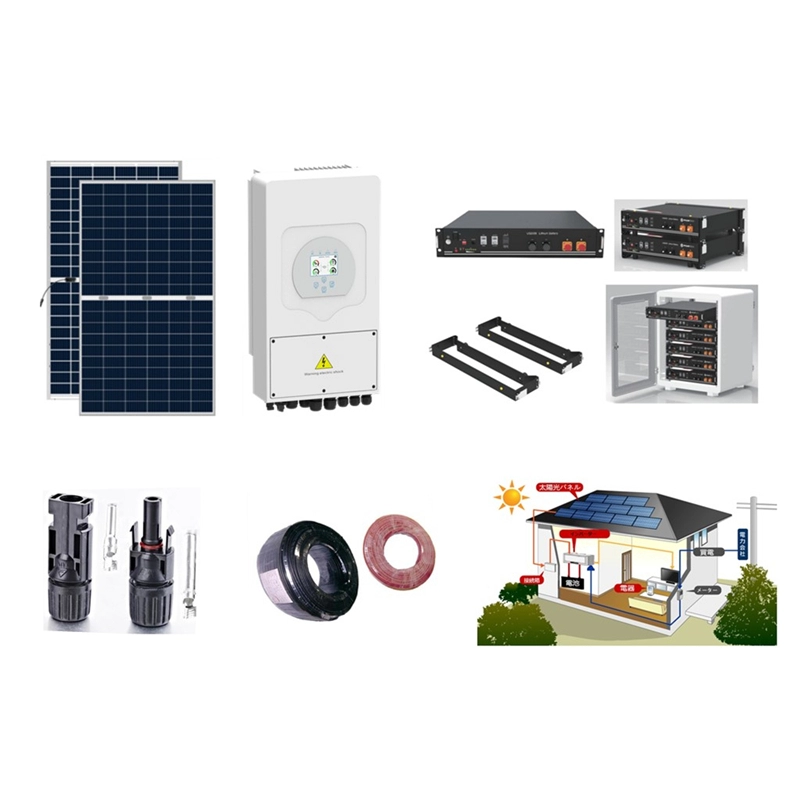 5KW Off Grid Solar Power System with Lithium battery
