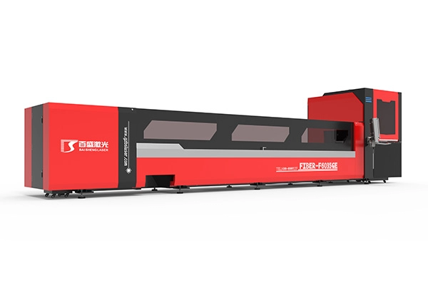 Fiber Laser Tube Cutting Machine  for processing Large Diameter Carton Steel Tube Thick Wall