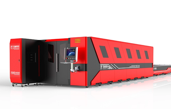 6020 High Power Fiber Laser Cutting Machine with Shuttle Table