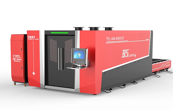 F3015HDE2 New  Fiber Metal Laser with Cover and pallet Changer