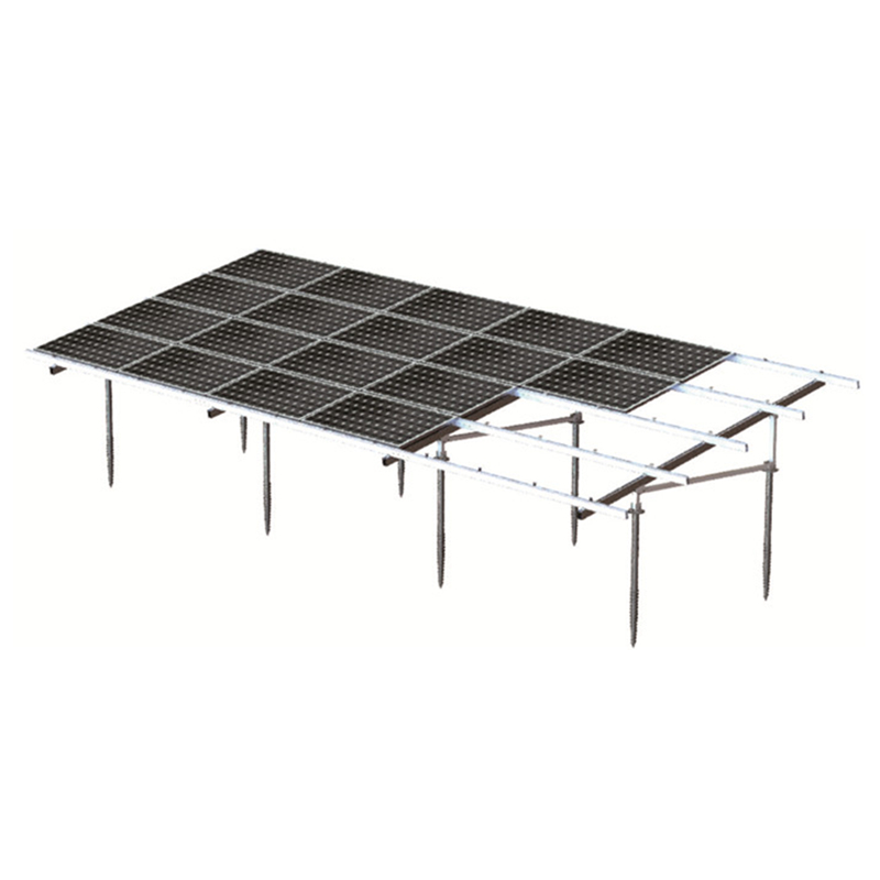 N Shape PV Ground Mounting System