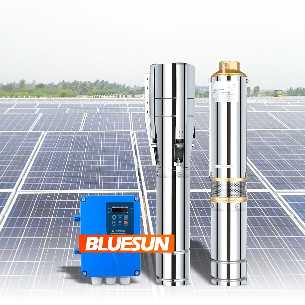 Complete Set Solar Pump DC 110V 1100W Solar Powered Submersible Water Pump in Kenya