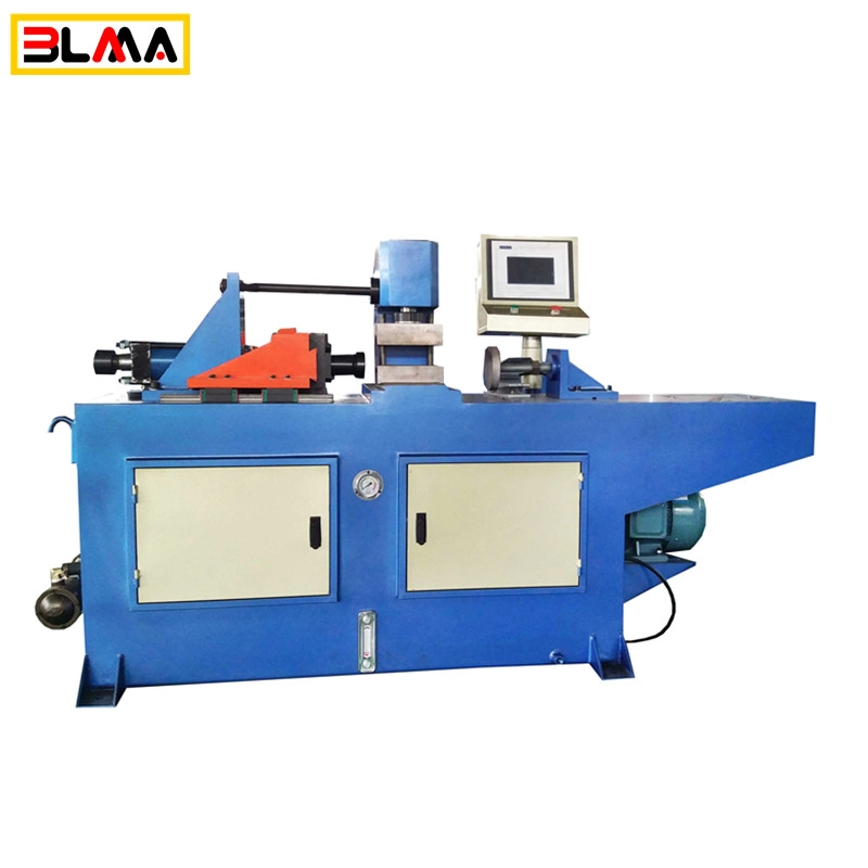 copper iron steel tube pipe end forming finishing machine
