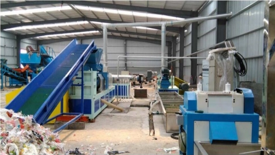 Plastic Waste Granulator With Water